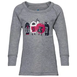 Langarm-T-Shirt für Kinder Odlo Technique Active Warm Trend image-0
