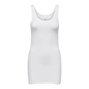 Long tank top for women Only Live love life image-0