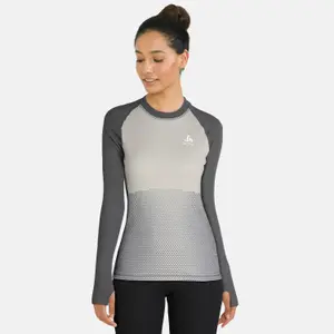 Camiseta mujer L/S Odlo Col ras du cou Active Revelstoke Warm image-2