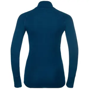Maillot de mujer l/s Odlo Col ras du cou Performance Muscle Running Warm image-1