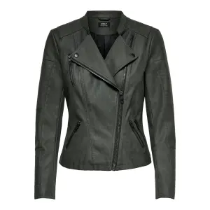 Damenjacke Only Ava imitation cuir biker image-0