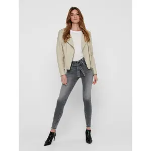 Damenjacke Only Ava imitation cuir biker image-4