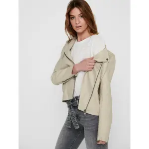 Damenjacke Only Ava imitation cuir biker image-5