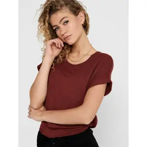 Crop top T-shirt för kvinnor Only Moster image-3