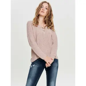 Women's sweater Only Peyton lace up image-2