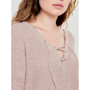 Women's sweater Only Peyton lace up image-5