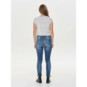 Women's T-shirt Only Silvery manches courtes col V lurex image-2