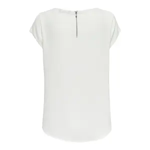 Women's T-shirt Only manches courtes Vic solid image-3