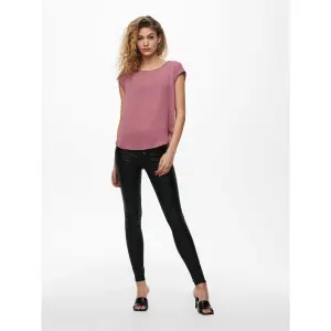 T-shirt femme Only manches courtes Vic solid image-2