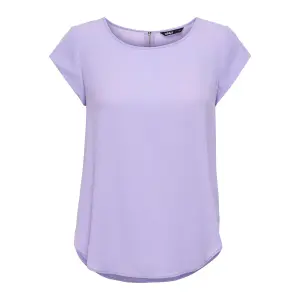Camiseta de mujer Only manches courtes Vic solid image-0