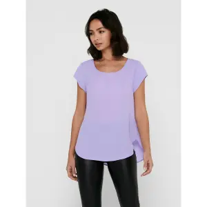 Camiseta de mujer Only manches courtes Vic solid image-2