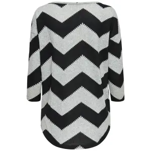 T-shirt mulher Only Elcos mangas 4/5 image-3