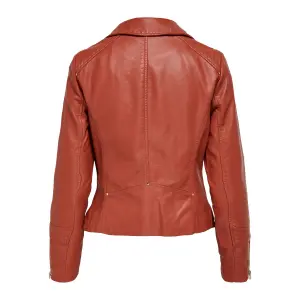 Women's jacket Only Gemma imitation cuir biker image-2