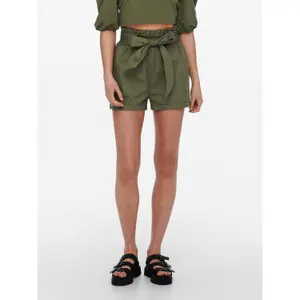 Women's shorts Only onlsmilla stripe belt image-1