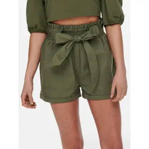 Women's shorts Only onlsmilla stripe belt image-5