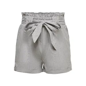 Women's shorts Only onlsmilla stripe belt image-0