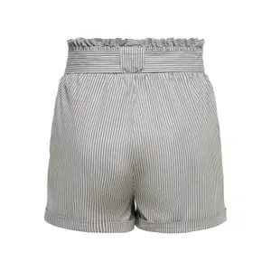 Women's shorts Only onlsmilla stripe belt image-1