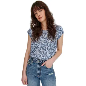 T-shirt femme Only Onlvic Aop Top Noos Ptm image-1