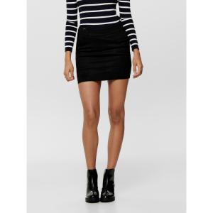 Kjol för kvinnor Only Julie type suede image-1