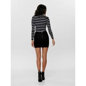 Kjol för kvinnor Only Julie type suede image-4