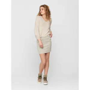 Women's skirt Only Julie type suede image-1