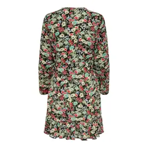 Frauenkleid Only Carly wrap manches longues image-4