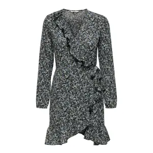 Women's dress Only Carly wrap manches longues image-0