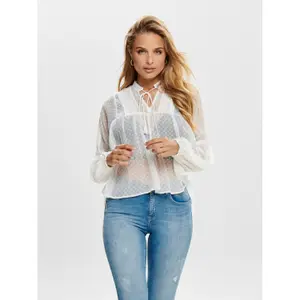Damesblouse met lange mouwen Only onlelisa image-1