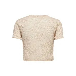 Women's short sleeve crop top Only onlalba image-1