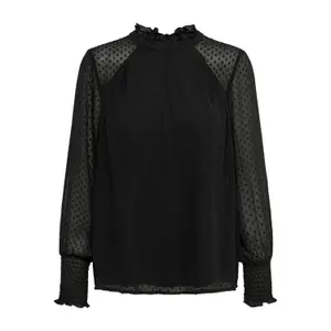 Women's long sleeve T-shirt Only onlsanny dobby image-0