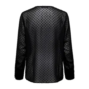 Långärmad T-shirt för kvinnor Only onlgaya dobill image-1