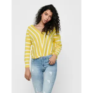 Pullover mit V-Ausschnitt für Frauen Only Aya manches 7/8 image-1
