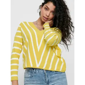 Pullover mit V-Ausschnitt für Frauen Only Aya manches 7/8 image-2