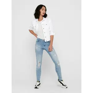 Chaqueta de cuero para mujer Only Tia image-2