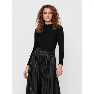 Koszulka damska Only Emma manches longues col montant image-2