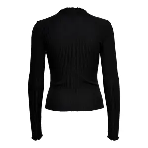 Koszulka damska Only Emma manches longues col montant image-4