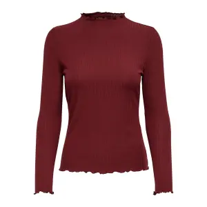 Frauen-T-Shirt Only Emma manches longues col montant image-0