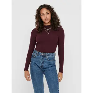 Koszulka damska Only Emma manches longues col montant image-1