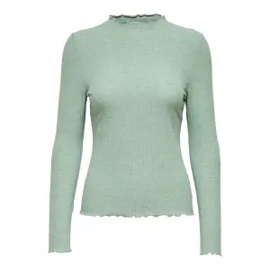 Frauen-T-Shirt Only Emma manches longues col montant image-0