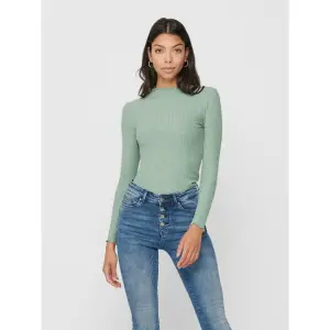 Frauen-T-Shirt Only Emma manches longues col montant image-1