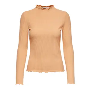 Frauen-T-Shirt Only Emma manches longues col montant image-0