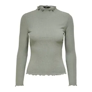 Frauen-T-Shirt Only Emma manches longues col montant image-0