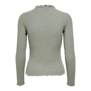 Frauen-T-Shirt Only Emma manches longues col montant image-1