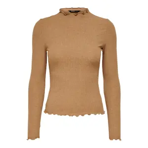 Frauen-T-Shirt Only Emma manches longues col montant image-0