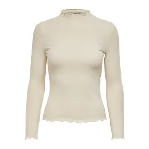 Frauen-T-Shirt Only Emma manches longues col montant image-0