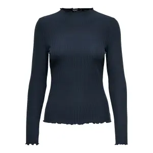 Frauen-T-Shirt Only Emma manches longues col montant image-0