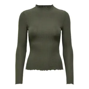 Frauen-T-Shirt Only Emma manches longues col montant image-0