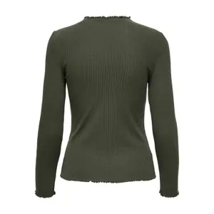 Frauen-T-Shirt Only Emma manches longues col montant image-1