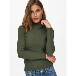Frauen-T-Shirt Only Emma manches longues col montant image-2