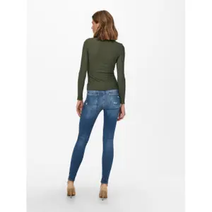 Frauen-T-Shirt Only Emma manches longues col montant image-6